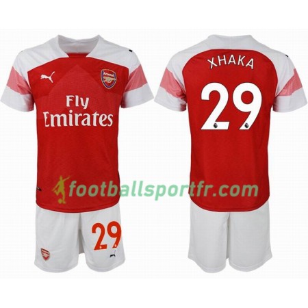 Tenue Arsenal XHAKA 29 Enfant Domicile 2018-2019 Maillot de Foot